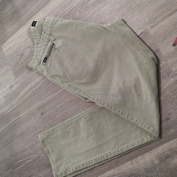 RVCA Men's Green Stay RVCA Pant Size 38 - Picture 6 of 6